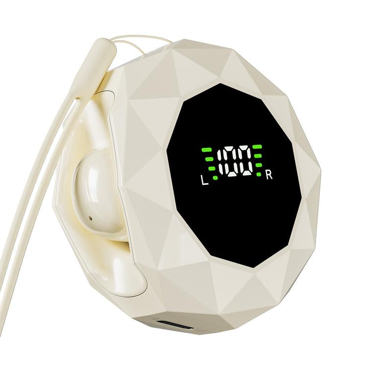 MSHUKCOE Mini Wireless Sleep Earbuds for Side Sleepers, Bluetooth 6.0 In-Ear Headphones with Noise Reduction,Ultra Small Hidden Earphones, Comfortable Fit for Long Wear & Deep Sleep&Work