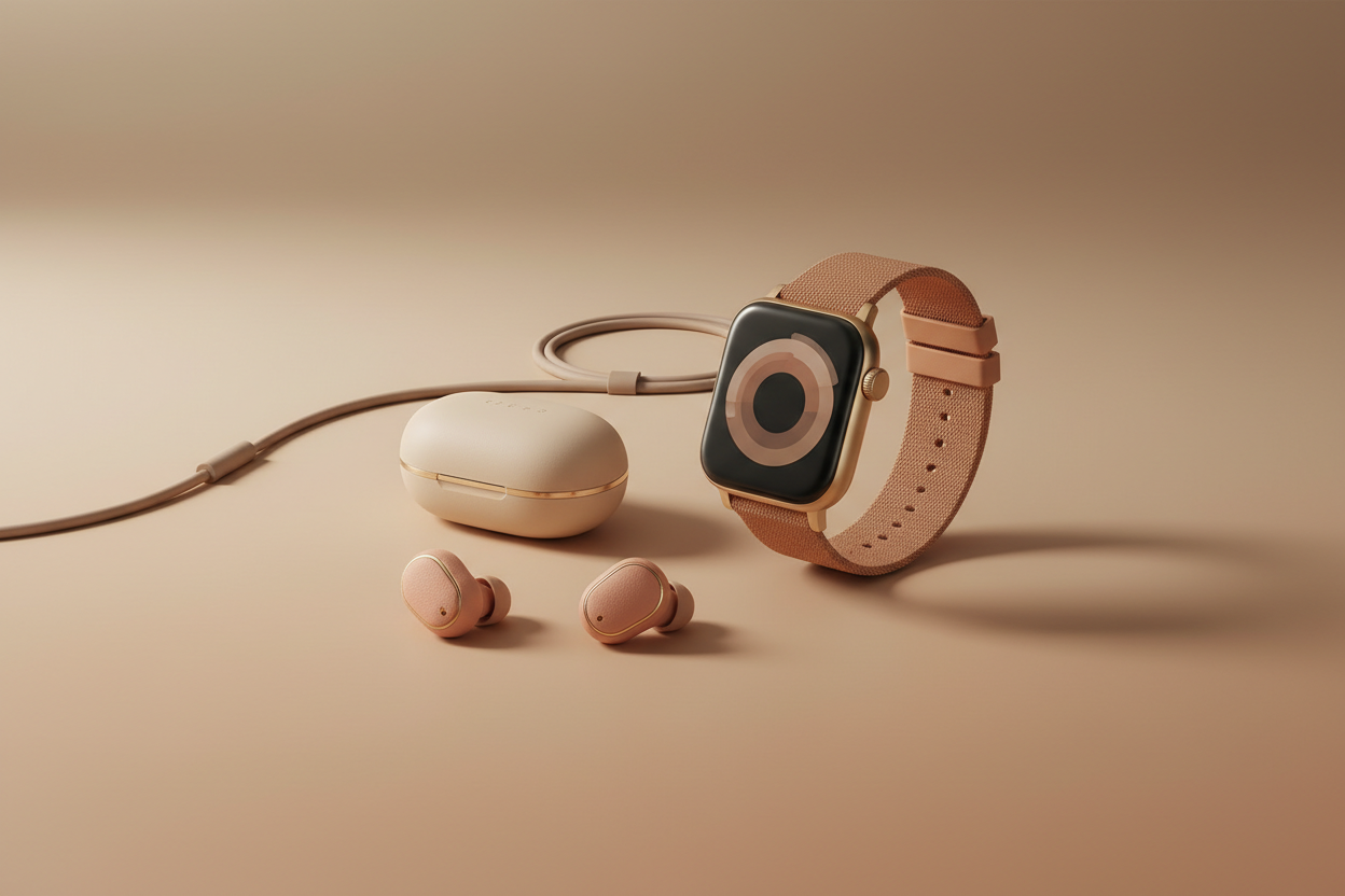 esos tonos estan mejor pero pon otro estilo de cascos y otro producto tecnologico